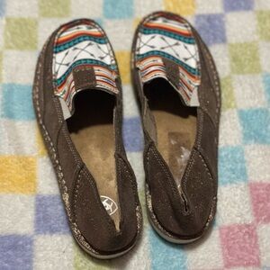Ariat Kids Shoes in Brown and Multicolor